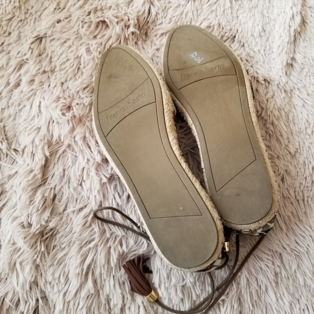 Franco Sarto Dream Tribal Weave Espadrilles Flats - Picture 4 of 4